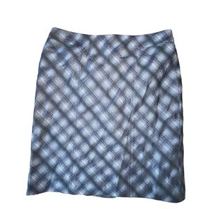 Women’s Anne Klein Pencil Skirt Gray and Black Size 8